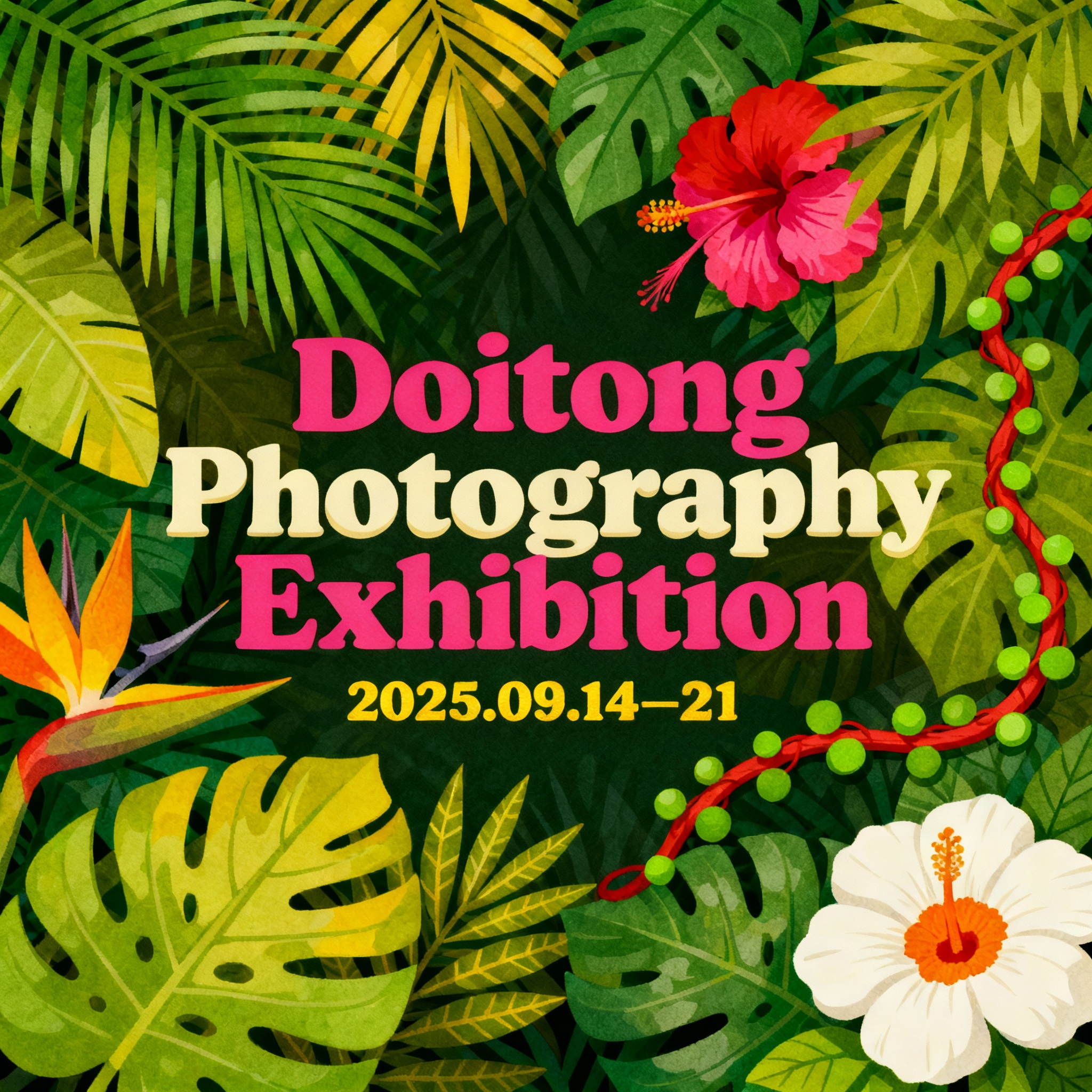 Doitong Photography Exhibition poster
